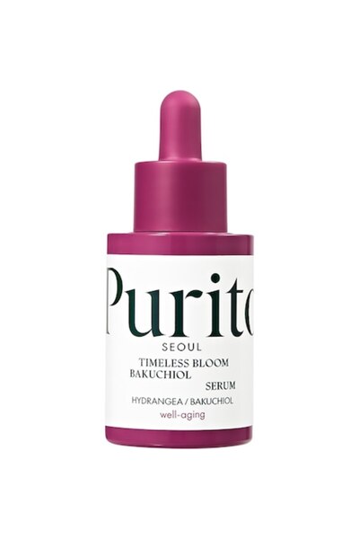 PURITO SEOUL PURITO Bakuchiol Timeless Bloom facial serum, revitalizing effect, 30 ml