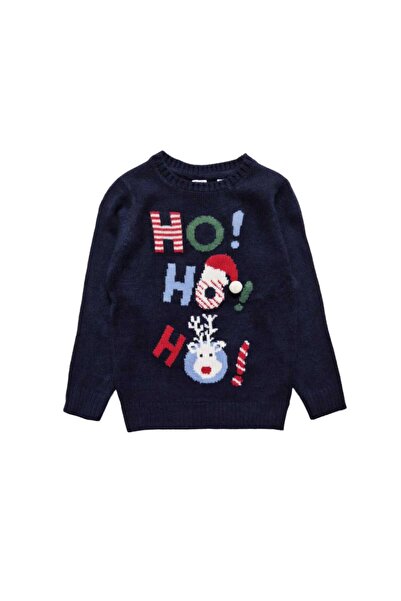 Mo Kids Knitted sweater with Christmas motifs