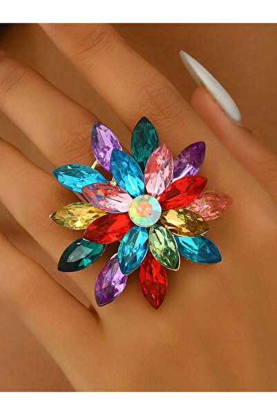 Take Two By Styli خاتم متعدد الزهور