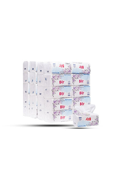 WarD Rose Tissues, 600 single tissues, 40 packs