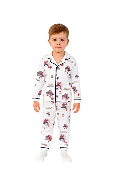 dolaş kids Boy's Front Buttoned Pajama Set