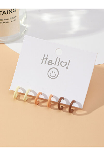 Take Two By Styli 3 pairs Circle Earrings set