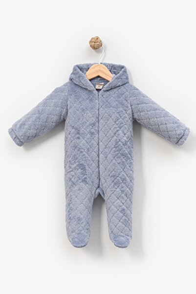 Bebitof Baklava Desenli Yumoş Kozmonot Tulum