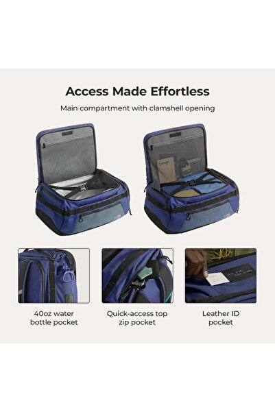 BAGSMART Paz 43L Duffle Backpack BM0102060AN398