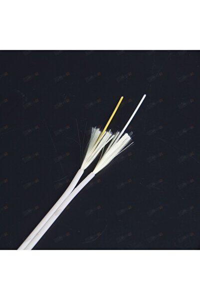 domino Fiber Optic Drop Cable Sm Dx 2.0mm - White Color - 2000m