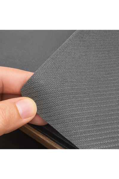 TTT Black Mouse Pad with Non-Slip Bottom Base 40X30 cm