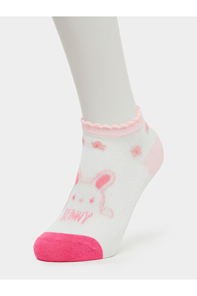 Styli Pack of 5 - Girls Bunny Graphic Socks