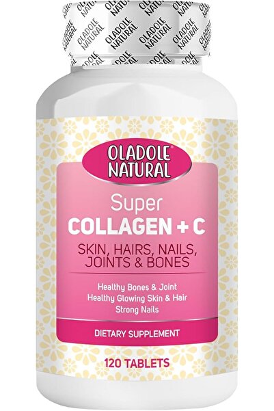 Oladole Natural Super Collagen Plus C - 120 Tablets
