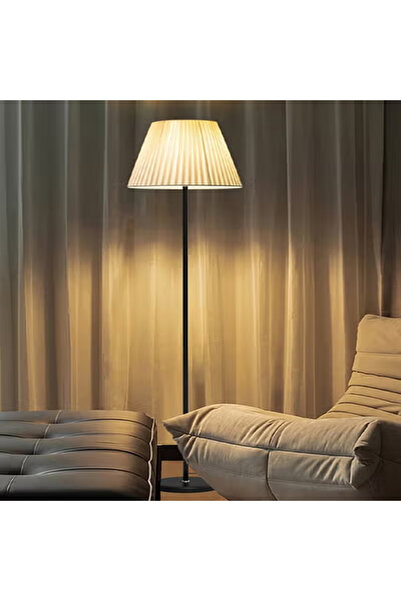 Sumkyle 176cm Floor Lamp with Fabric Lampshade, Modern Tall Floor Lamps for Living Room Floor Lighting