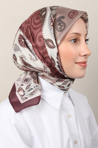 Silk Life Soft Pamuk Eşarp 4147-7