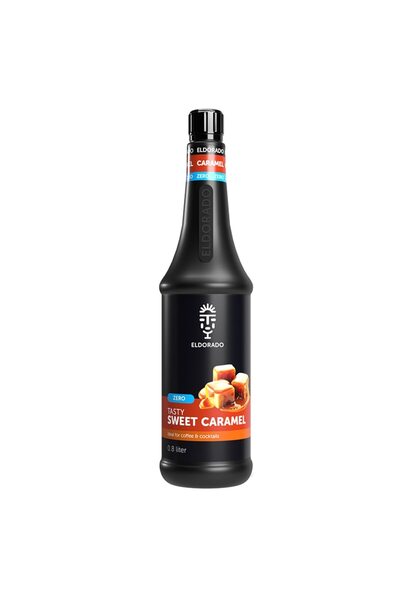 ELDORADO Sirop fără zahăr – Caramel, 0,8 l, PET