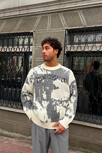 Flaw Wear Πουλόβερ με σχέδιο αυτοδημιουργίας