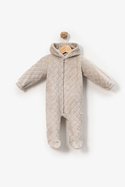 Bebitof Baklava Desenli Yumoş Kozmonot Tulum