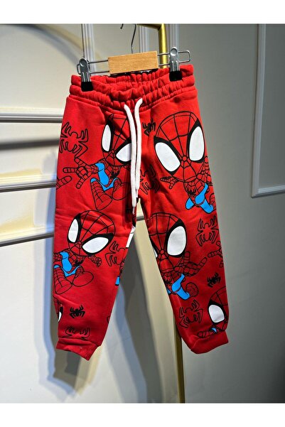 baume clothes Boy's Patterned Top and Bottom Set Model 45