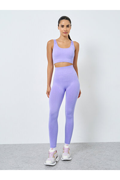 Styli Pack of 3 - Tear Drop Racerback Sports Bra, Shorts and Scrunch Back Leggings