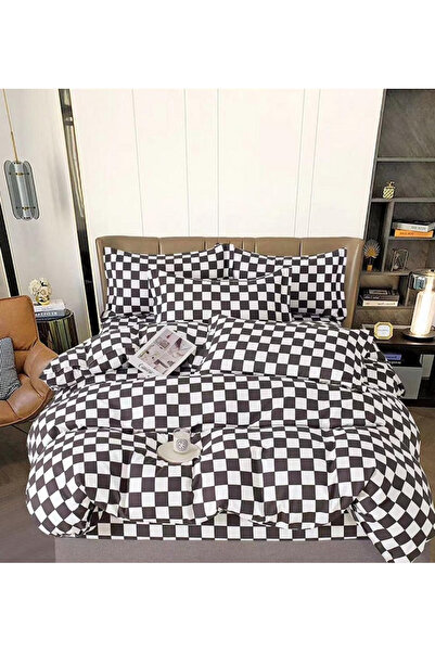 Pucioasa Double Bed Linen 6-Piece Reversible FINET Cotton (SR-510)