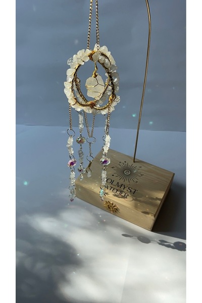 solmyst atelier Masaüstü Serisi Kristal Kuvars SunCatcher - Güneş Tutucu - Gü...