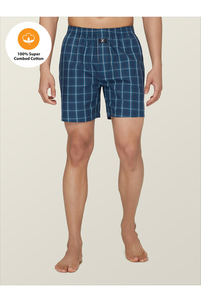 XYXX By Styli Cotton Boxer Shorts with Elasticated Waistband