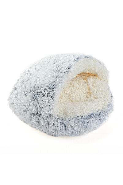 CED AUTO TRADE Cat bed - round - 50 cm - gray