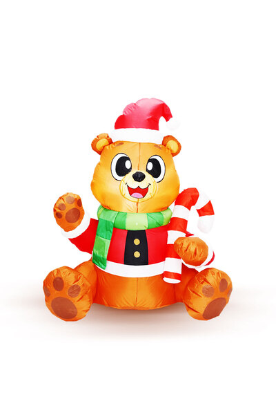 CED AUTO TRADE Inflatable teddy bear - 150 cm - IP44 - 6 LEDs - 100 - 240 V