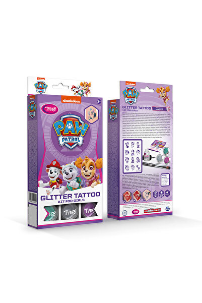 Alista Home TyToo Paw Patrol Glitter Tattoo Set for Girls