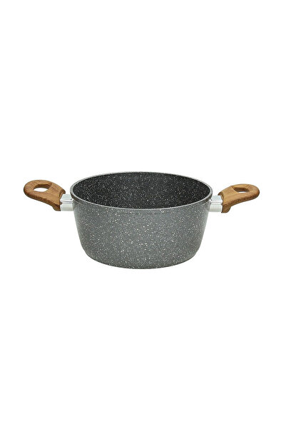 Tognana Stone&Wood 20 cm aluminum pot with 2 handles