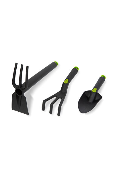 CED AUTO TRADE Set instrumente de gradina - cazma, grebla, sapa - plastic - 3 buc