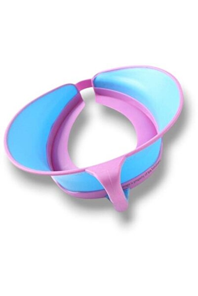 OEM Water and Shampoo Shield for Eyes and Ears - Silicone, Adjustable, Soft, for Babies & Children (Blue