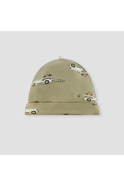 Juniors Vehicle Print Beanie - Set of 2