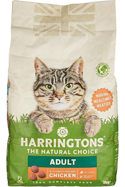 Harringtons Adult Chicken Complete Dry Food for Cats, 2 kg