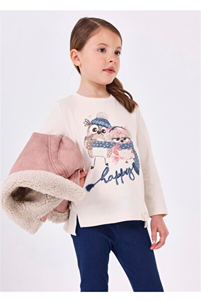 MAYORAL Girl's Sweatshirt Denim Leggings 2-Piece Set 4788