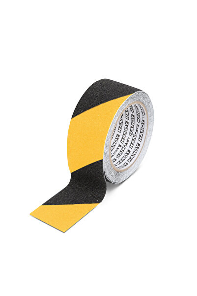 Alista Home Banda adeziva, antiglisanta - 5m x 50 mm - galben / negru