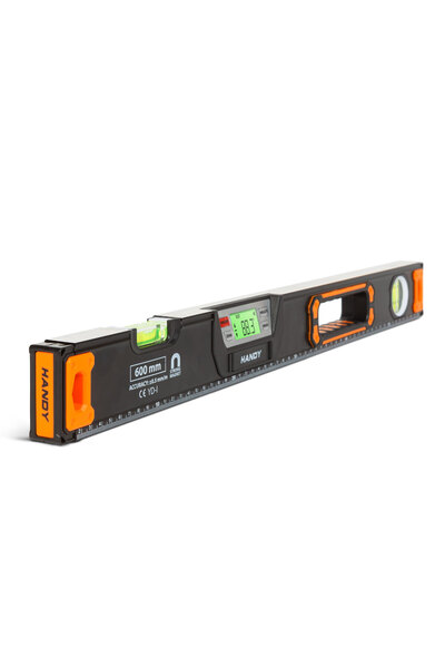 CED AUTO TRADE Handy - Digital level with LCD display, with sound signal, 600 mm