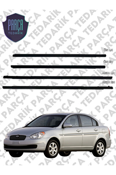 PARÇA TEDARİK HYUNDAİ ACCENT ERA CAM SIYIRICI FİTİL TAM SET 4 KAPI 2006-2012 ...