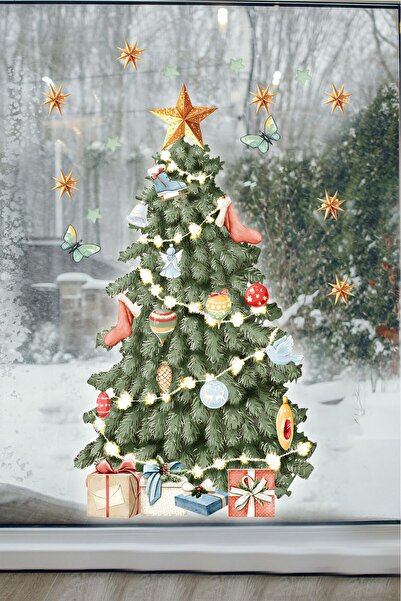 Piksel Grafik Πακέτο αυτοκόλλητων για διακόσμηση χριστουγεννιάτικου δέντρου Π...