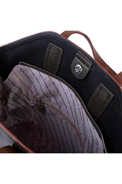 Nas Bag Women's Large Shoulder Bag Crossbody Khaki Tan Victoria