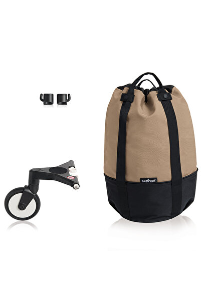 Babyzen Stroller Rolling Storage Bag Taupe – BZ10212-06 (Compatible with YOYO Strollers)