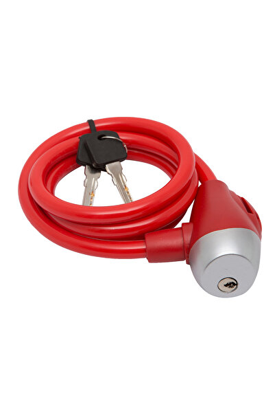 Alista Home Bicycle lock 10 mm x 120 cm red