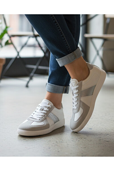 REDTAG Women Grey Lace Up Shoes