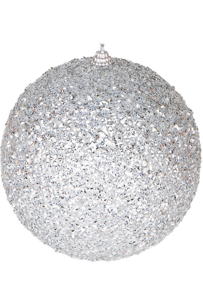 Herdekora Χριστουγεννιάτικη Μπάλα, Ασημί - 15 εκ