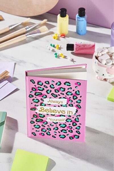 Karaca Container Believe in Yourself 96 Sheets Lined Hardcover Notebook