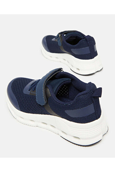 REDTAG Boys Navy Textured Sneakers
