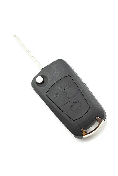 CED AUTO TRADE Opel - Carcasa tip cheie briceag cu 3 butoane, lama pe stanga