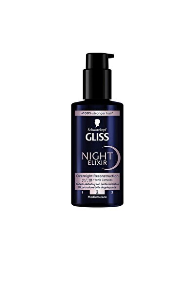 Schwarzkopf Regenerating night serum for split ends GLISS NIGHT ELIXIR 100 ml