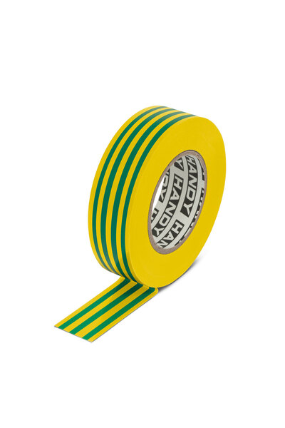 Alista Home Set 10 bucati Banda izolatoare- 19 mm x 20 m - Galben/Verde