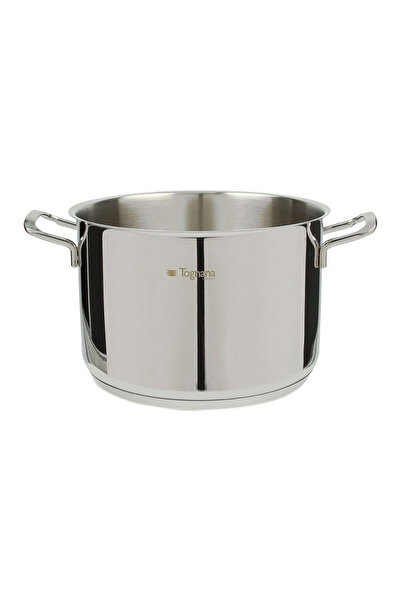 Tognana Stainless Steel Pot with Lid 22cm H18 Vanitosa