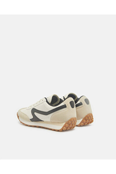 REDTAG Women Beige Textured Sneakers