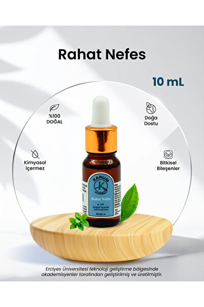 KARUM Nefes Rahatlatıcı %100 Doğal Nane Ve Okaliptüs Uçucu Yağı Buhurdanlık Y...