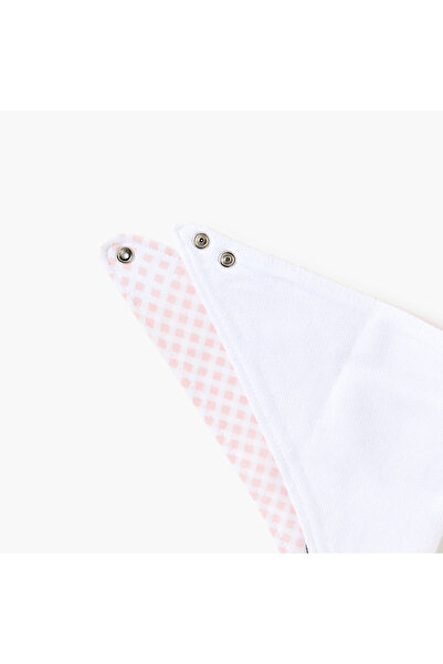 Disney Marie Print Muslin Bib with Button Closure