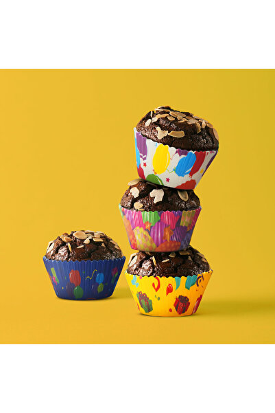 Alista Home Family Pound - Set gofraje de hartie pt. muffin - model party- 10...